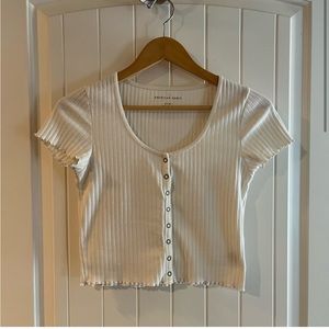 AE Lettuce edge Baby Tee